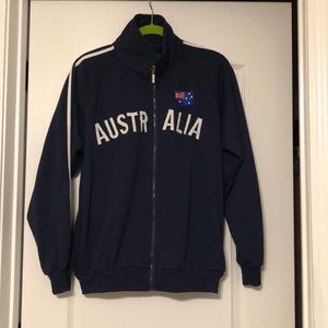 Used Australia cotton track jacket